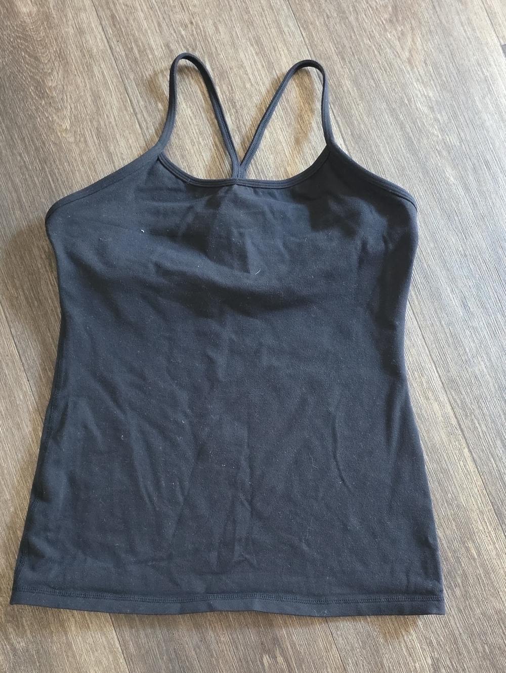 lululemon athletica Black Slim Strappy Camisole